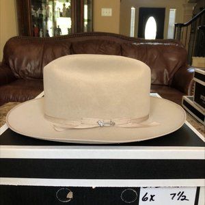 Stetson Open Road 6X Silverbelly 7 1/2 Great Western Style!